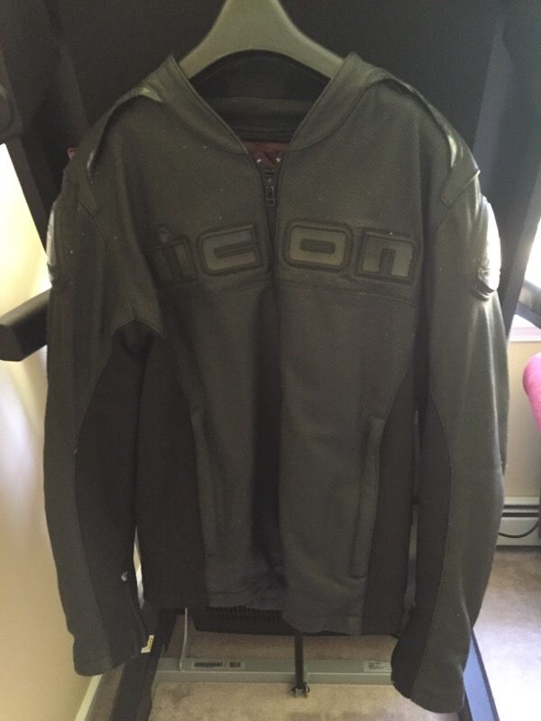 Men's Leather Riding Jacket