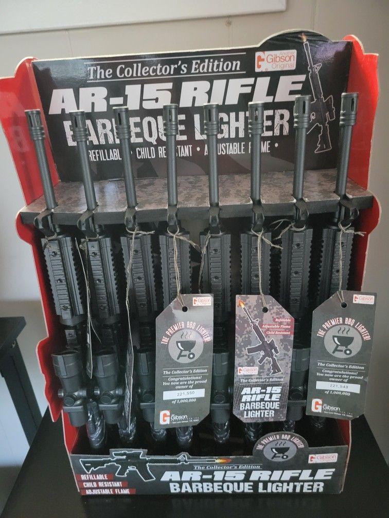 AR-15 Barbecue Lighters