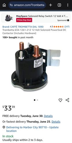 12v dc contactor solenoid