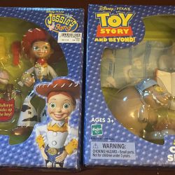 2 NEW IN BOXES JESSIE’S GANG TOY STORY 2 AND BEYOND JESSIE’S CAMPFIRE SLEEPOVER AND JESSIE’S PONY RANCH Vintage Retro