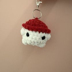 Crochet Mushroom Keychains
