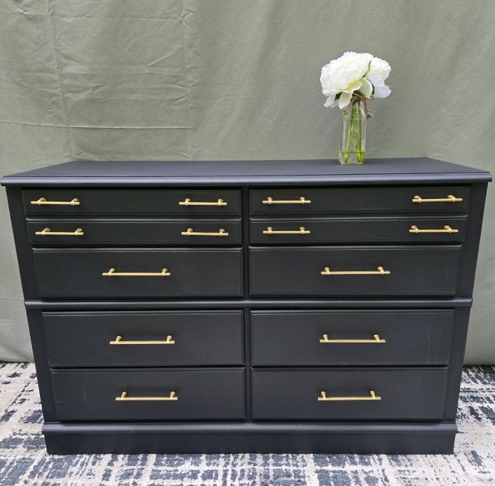 Wood dresser