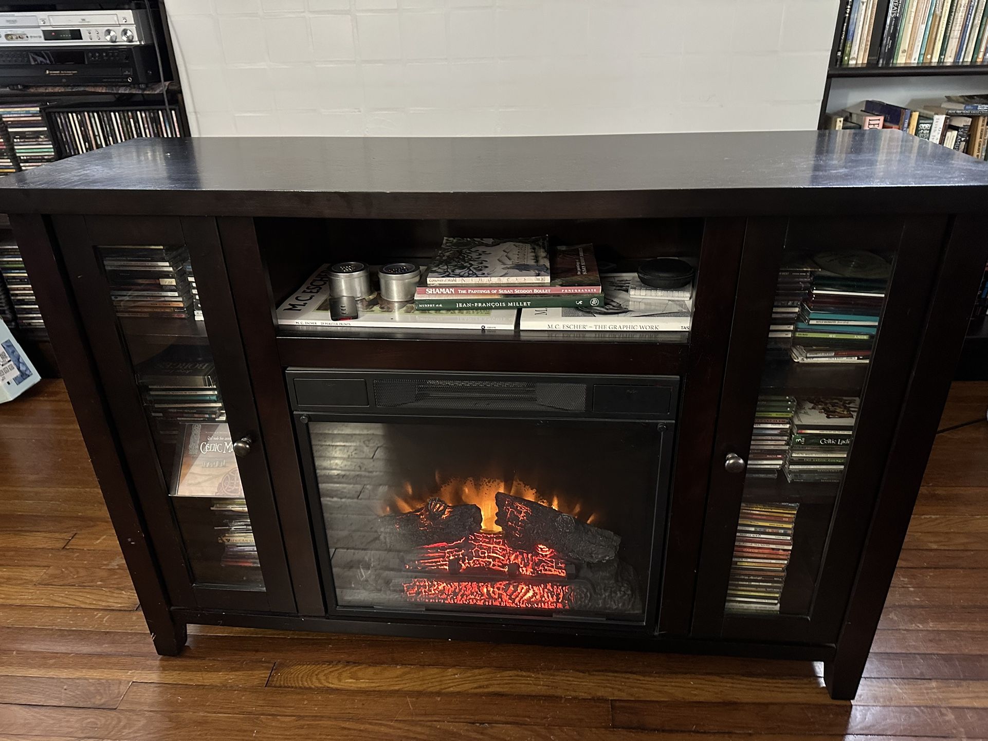 Fireplace TV Stand