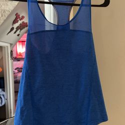 Blue Reebok Tank Top Sz Small Women  