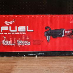 Milwaukee FUEL 18V Lithium-Ion Brushless Cordless GEN 2 SUPER HAWG 1/2 in. Right Angle Drill (Tool-Only)