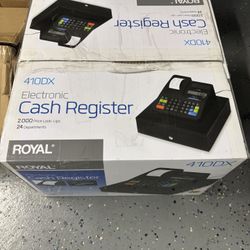 Royal 140DX Electronic Cash Register, Black