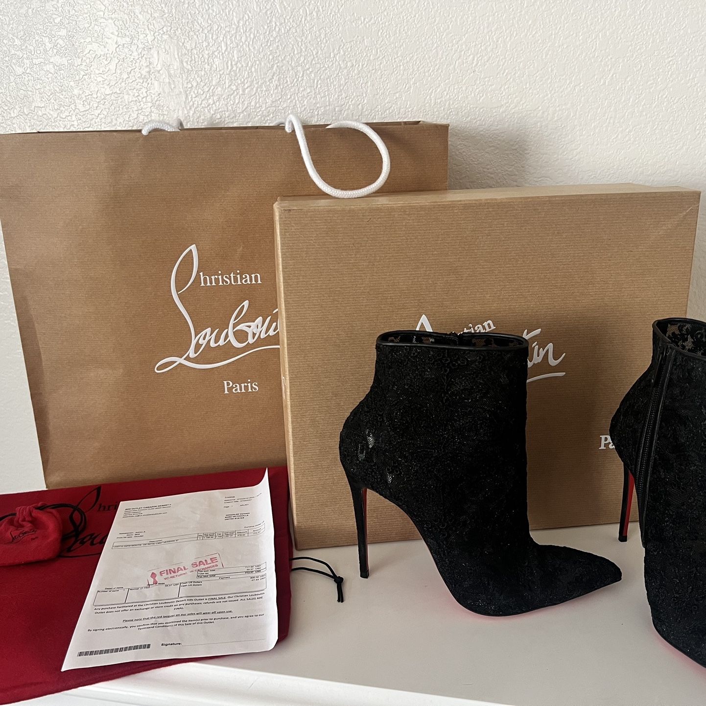 Louboutin sales gipsy bootie