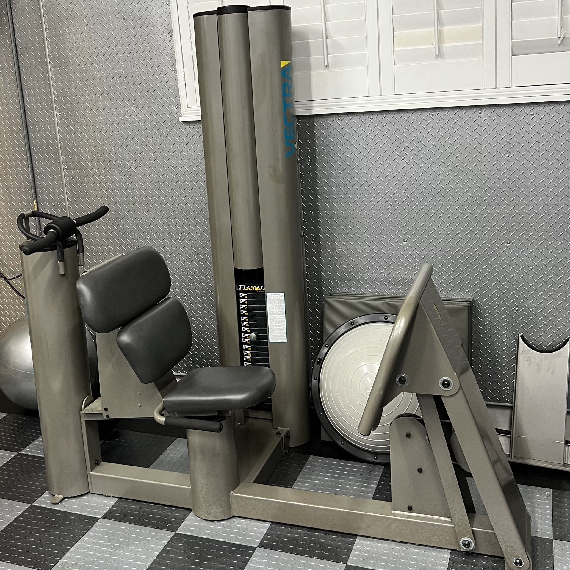 Vectra Fitness VX-11 Commercial Leg press / Bicep Curl/ Overhead Tricep Combo