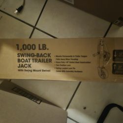 1000 Lb Swing Back Boat Trailor Jack