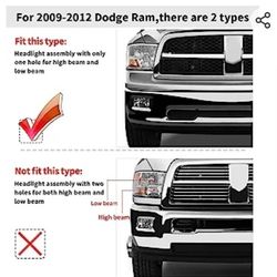 09-12 1500,2500,3500 Headlights HA0101W123