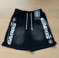 Hellstar x Cabos Black Graphic Shorts – Clean, Rare & Ready to Wear | Size large