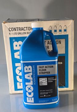 Ecolab Fast Action Floor Stripper 1 Gallon