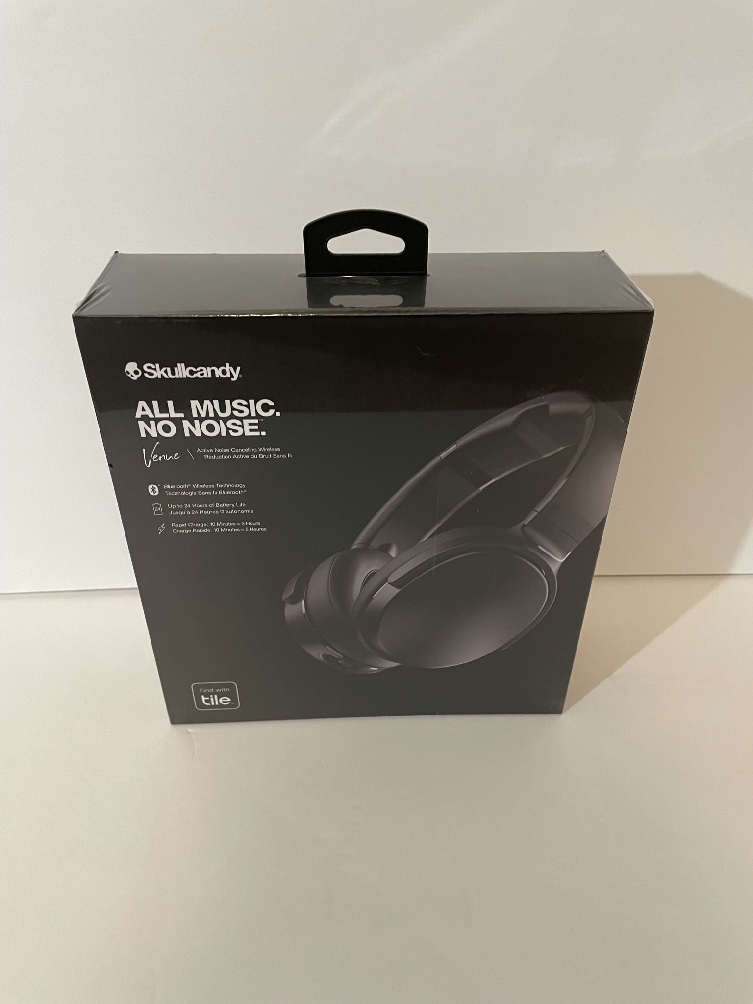 Skullcandy Venue Wireless Noise Cancelling Over Ear Headphones Black