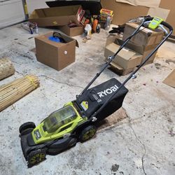 Ryobi 13 in. Cordless Lawn Mower (Only Tool)