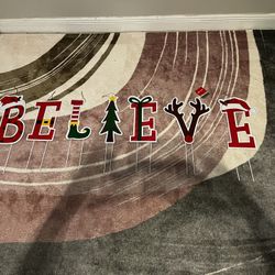 Brand New  “ Believe “ Outdoor Porch Sign 