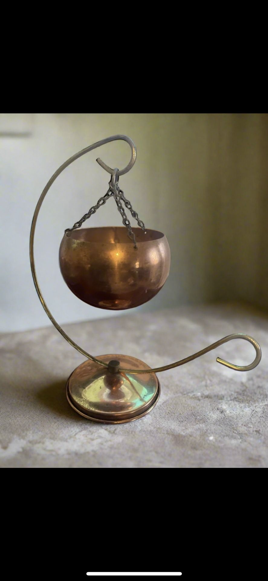 Coppercraft Guild Vintage Hanging Planter