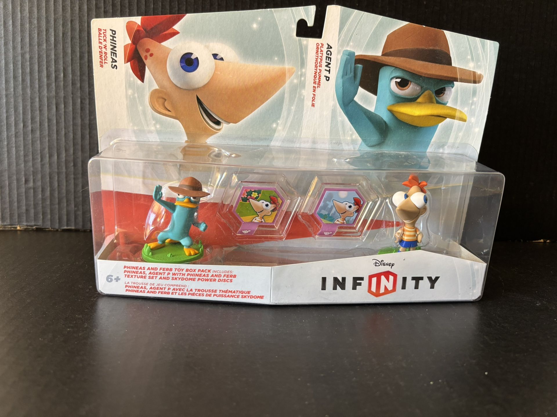 New Disney Infinity Phineas & Ferb Toy Box Pack