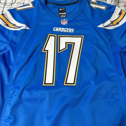 San Diego chargers rivers #17 Blue Jersey 