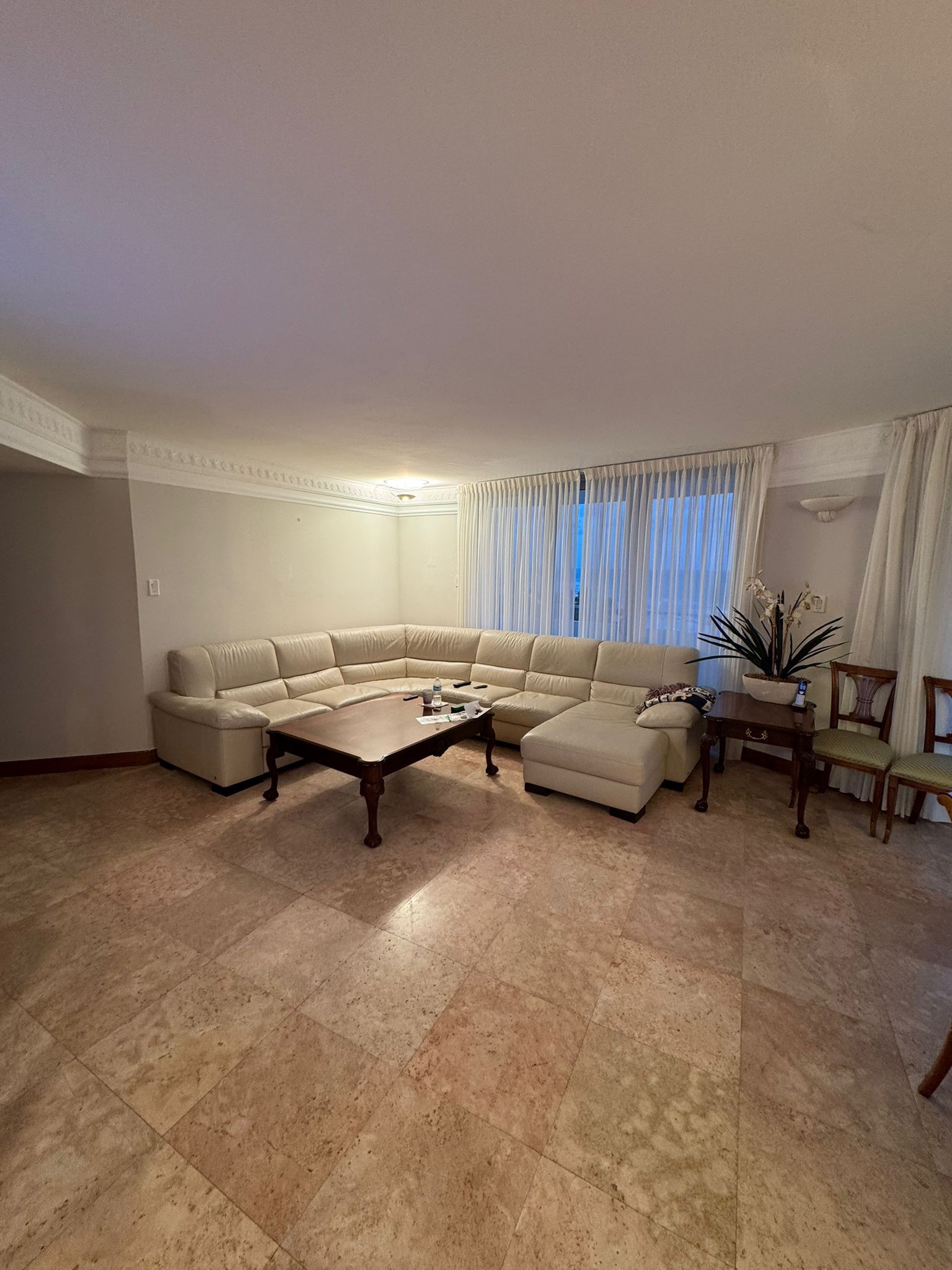 Sectional Couch Italian Leather