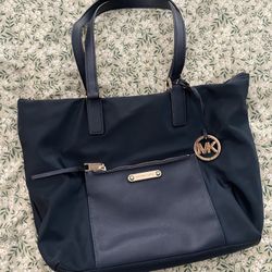 Michael Kors Navy Tote Bag