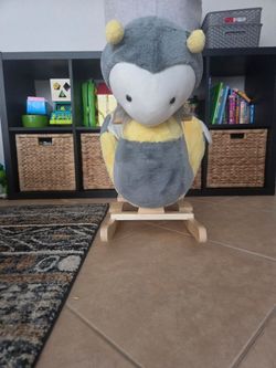 Plush Bumble bee rocker