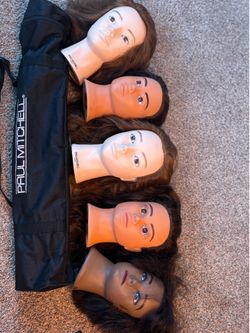 Mannequin Heads w/ Stand & Carrying Bag - $125 OBO