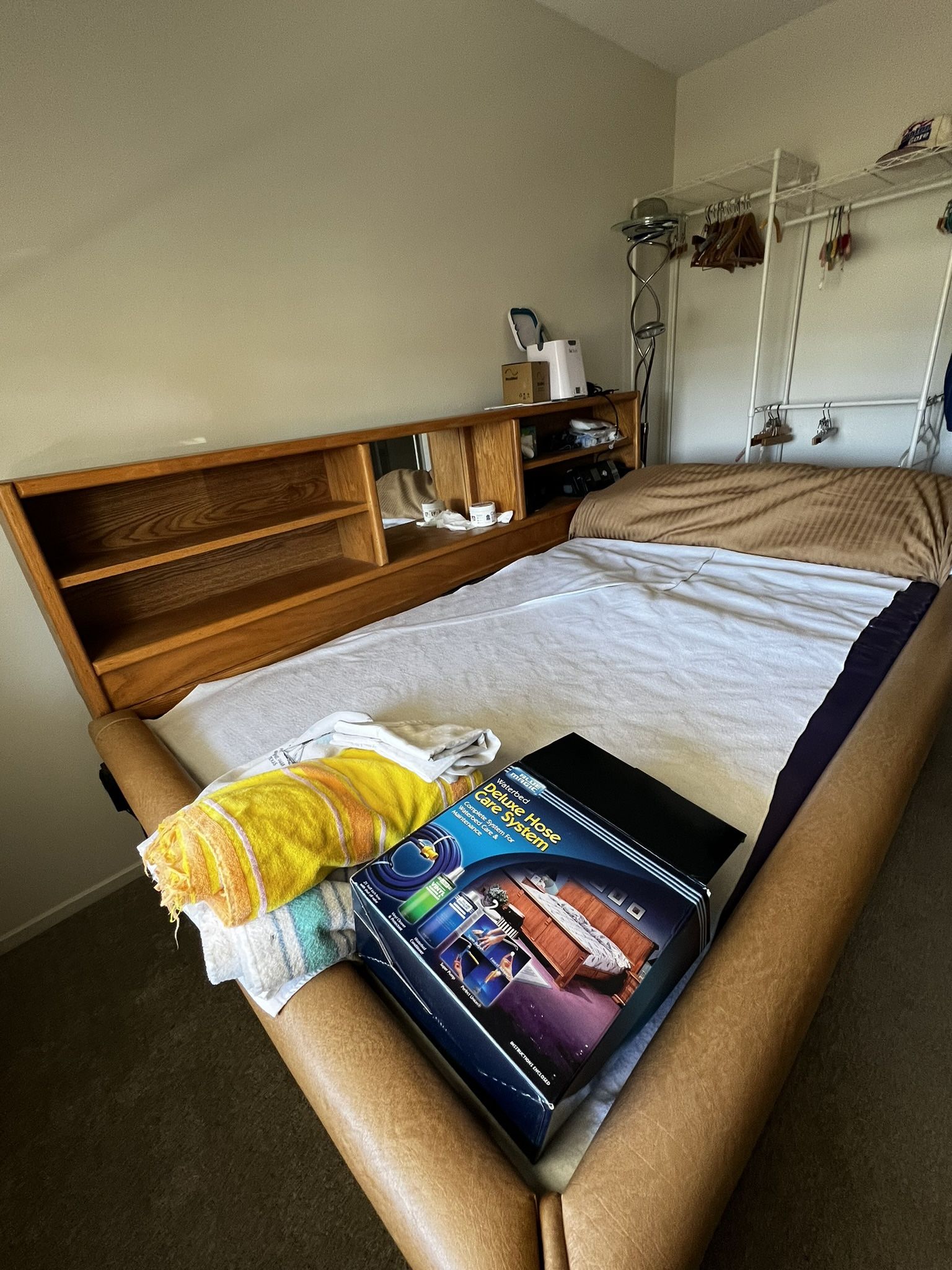 Custom Built Solid Wood Captains Bed Frame