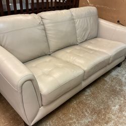 Leather Couch 