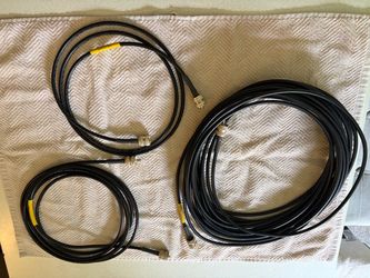 RG8x Coax from DX Engineering Used 50ft & 12ft