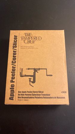 Pampered chef apple peeler