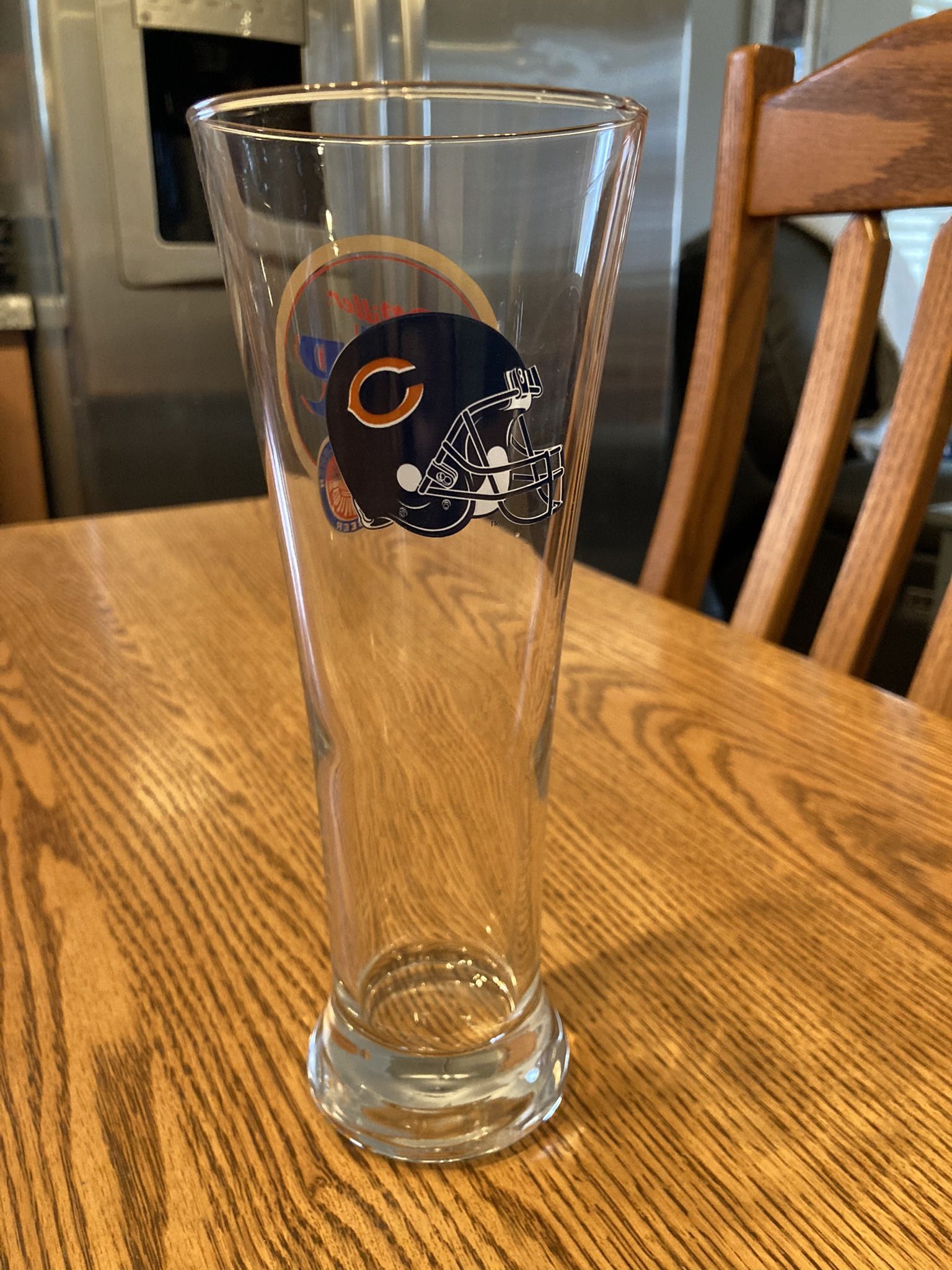 Chicago Bears Vintage Pilsner Glass