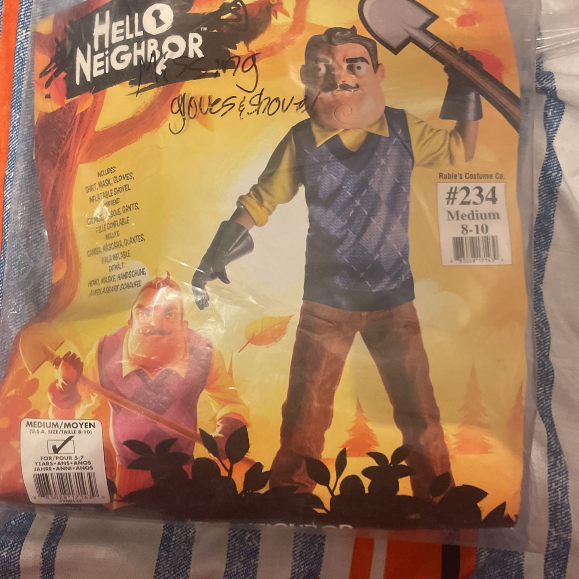 Hello Neighbor Costume