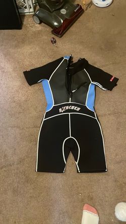 Execute Shorty Wetsuit Black Blue