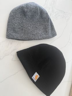 Two Beanie Set. Carhartt And North Face.