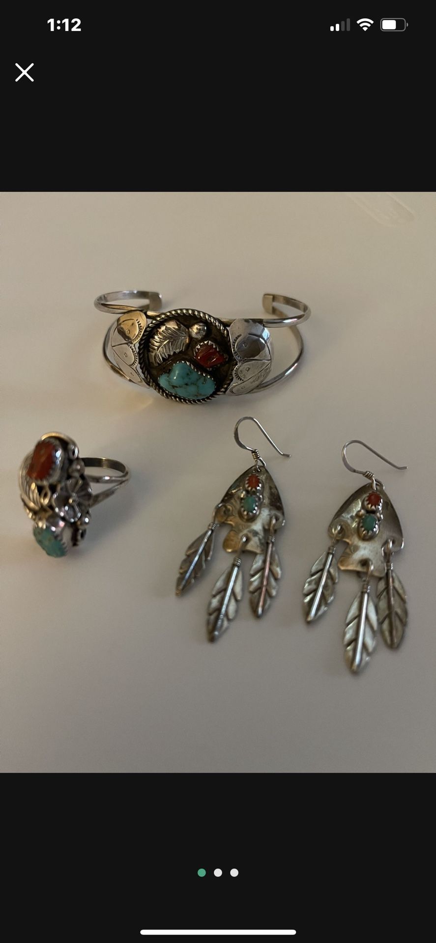 Vintage Southwestern Jewelry Set