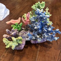 Fake Coral Decoration For Fish Tank 