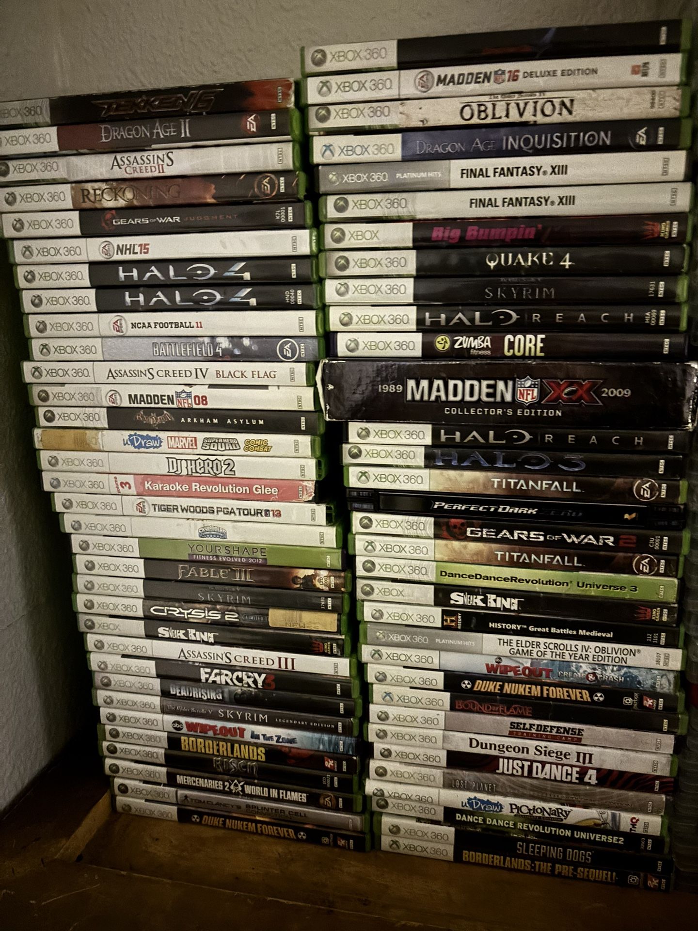 Xbox 360 Games 5$ Each