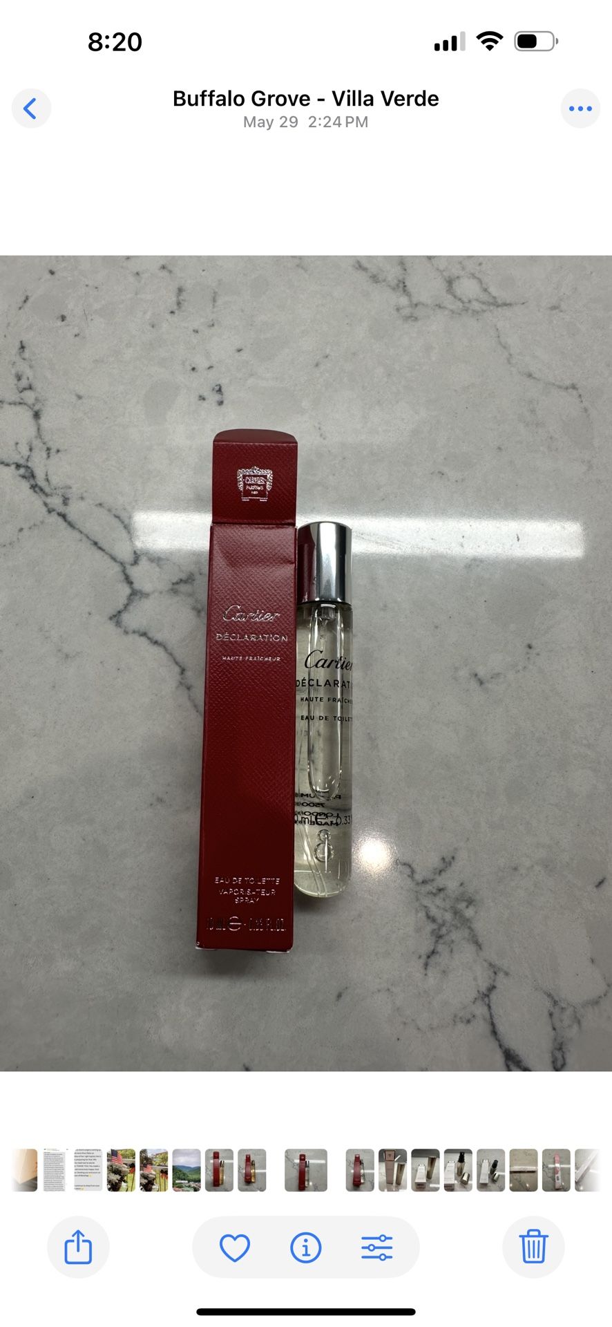 Cartier Declaration 10ml Spray