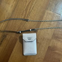 Guess Pink Card Holder Mini Purse 