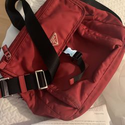 Red Prada Authentic Crossbody Bag 