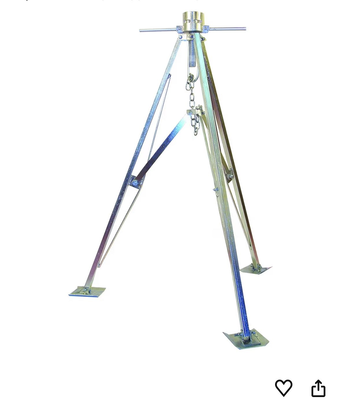 Ultra-Fab Adjustable King Pin Tripod
