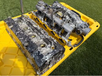 S2000 intake & valve cover set - in custom hydro dipped circuit camouflage