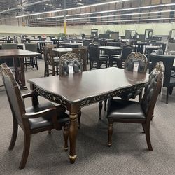 7pc Dining Table Set