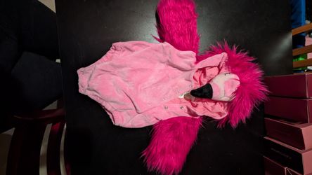 Pottery Barn costume flamingo