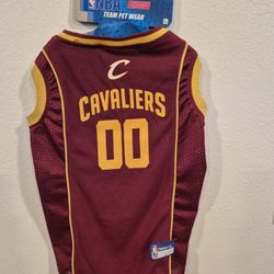New,Pets First Licensed NBA Jersey, Cleveland Cavaliers, Large 