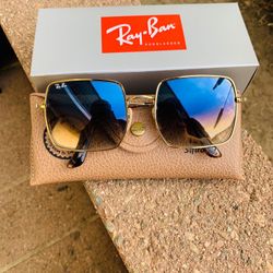 1971 Square NEW RayBan Sunglasses original Ray Ban 