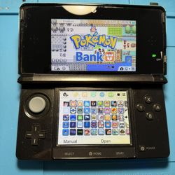 Nintendo Black 3DS - Custom Setup - 16GB 