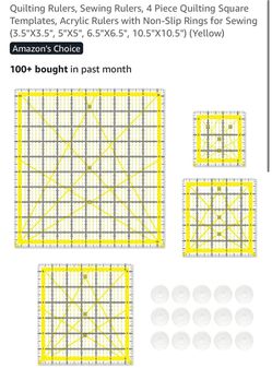 Quilting ruler