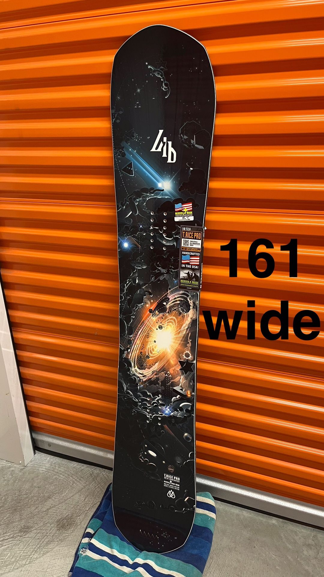161 wide NEW 2025 Lib Tech Travis Rice T. Rice T.Rice Pro snowboard