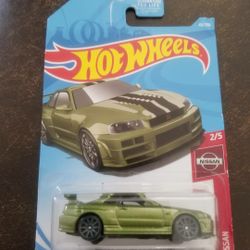 R34 nissan skyline gtr hotwheels